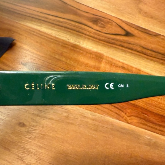 CELINE Shadow Sunglasses 41026/S Green Brown 58/16/150 - Picture 4 of 8